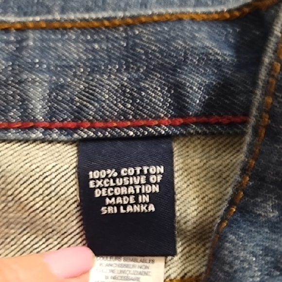 Chaps Blue Relaxed Fit Denim Jeans Everyday Comfort - Picture 9 of 13